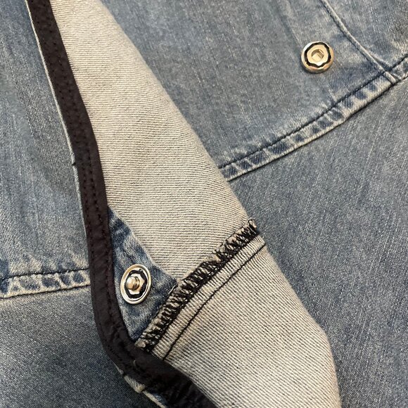 BSB Jeans Cross over denim dress - Picture 5 of 6